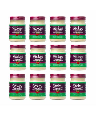 Stokes Habanero Chilli Mayonnaise 205g - Pack of 12