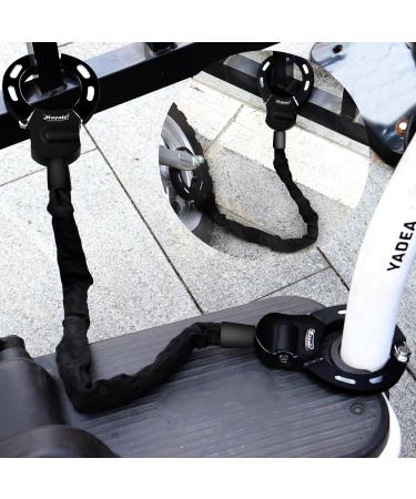 High Security E-Scooter & Bicycle Lock | Handcuff Lock with Key | Compatible with Segway Ninebot Xiaomi Niu | Essential E-Scooter Accessories - Buy Online on SooperMarket.com