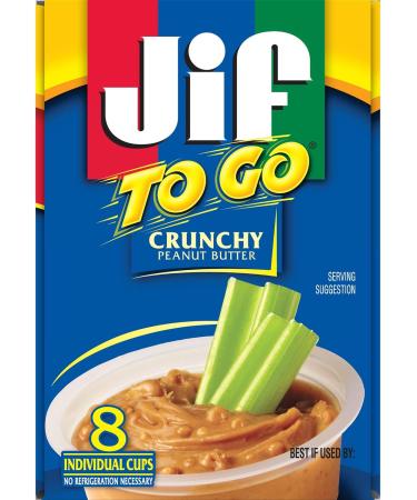 JIF To Go Crunchy Peanut Butter Cups 1.5 oz 8 count by Jif - Buy Online on SooperMarket.com