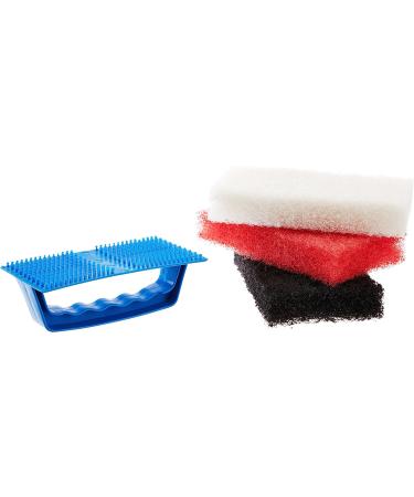 Star brite Scrub Pad with Handle - 3 Textures Scrub Pad Kit (3 Pads) - Easy Cleaning Solution - Buy Online on SooperMarket.com
