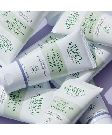 Mario Badescu Vitamin E Hand Cream - Moisturizing, Fast-Absorbing, Ideal for All Skin Types - Rose - Buy Online on SooperMarket.com