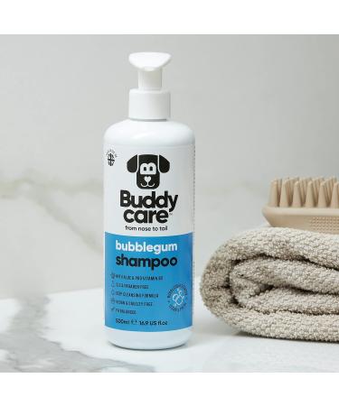 Buy BuddyCare Chewing Gum Dog Shampoo - Deep Cleaning Aloe Vera & B5 Sweet Fragrance | 500ml x3 - Best International Shipping - Buy Online on SooperMarket.com