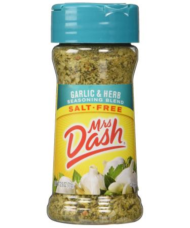 Mrs Dash Seasonings Garlic & Herb 71g Jar