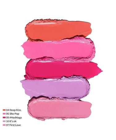 Oulac Mauve Pink Lipstick - Moisturizing Tinted Lip Balm | Sheer Shine Vegan Formula for Hydrated Lips | Lightweight & Juicy Finish - 2.2g/0.07oz - Buy Online on SooperMarket.com