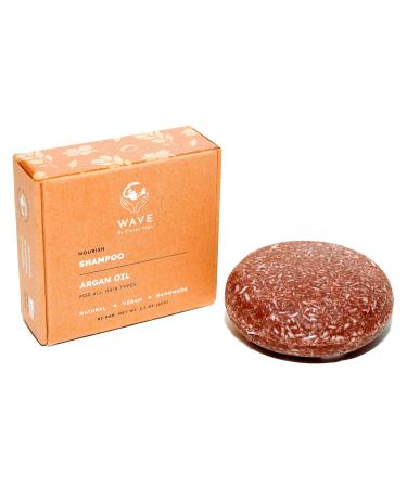 Clever Yoga Argan Oil Shampoo Bar - 100% Vegan Bar Shampoo - Moisturizing Shampoo For All Hair Types - Handmade In The USA Argan Oil 1bar