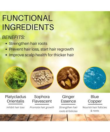 Celine Claire Hair Thickening Shampoo with Ginseng Ginger & Oriental Tree Extract - Boost Volume & Strengthen Hair | International Shipping - Buy Online on SooperMarket.com