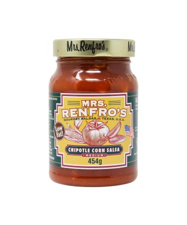 Mrs. Renfro's Chipotle Corn Salsa Medium 454 g