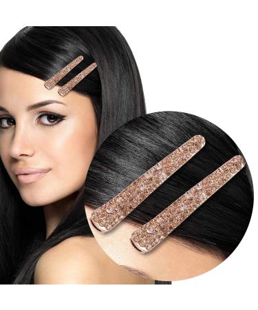 12 Pcs Rhinestone Alligator Hair Clips - Stylish Crystal Duckbill Clips for Women and Girls | Hair Styling Tools and Accessories - Buy Online on SooperMarket.com