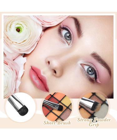 6pc Eyeshadow Brush Set for Precision Eye Makeup - Small Shader, Smudge, Blending and Crease Brushes - Buy Online on SooperMarket.com