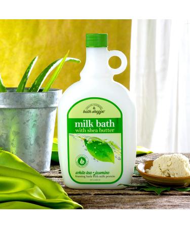 Village Naturals Bath Shoppe Milk Bath White Tea and Jasmine 28 Fl Oz - Pack of 2 - Buy Online on SooperMarket.com