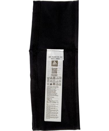 Odlo Polyknit Light Eco Headband - One Size Black | Sustainable Performance Gear for All Seasons - Shop Internationally - Buy Online on SooperMarket.com