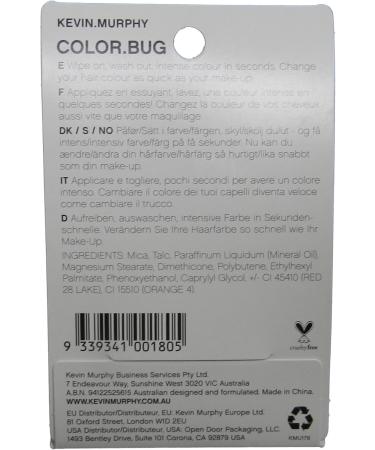 Buy Kevin Murphy Color Bug Orange - 0.17 oz | Best International Shipping on Hair Color - Buy Online on SooperMarket.com