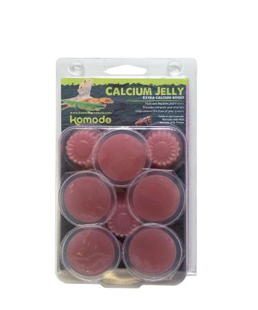 Komodo Calcium Jelly Pots 8-Piece Insect Feeder Food Reptile Treat may vary Calcium Single