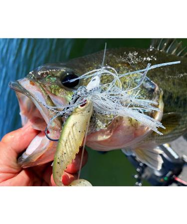 MadBite Swim Jig Fishing Lures 5 Pack - Heavy Brush Guard, Silicone Skirt, Needle Point Hooks - 3/8 oz and 1/2 oz Sizes - Multi-Color Kits - Clear & Muddy Water - Includes Storage Box - Buy Online on SooperMarket.com