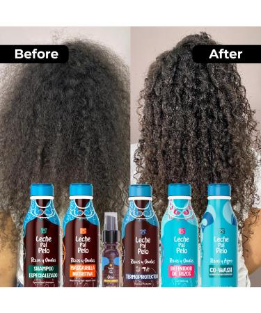 Leche Pal Pelo Curl Bliss Co-Wash - Sulfate-Free Hydration with Shea Butter & Macadamia for Defined Curls | 14.9 oz - International Shipping Available - Buy Online on SooperMarket.com