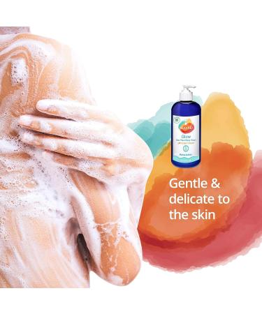 Sea Kind Glow Wash - Ocean Breeze Scent, 16 Fl Oz, All-Natural & Moisturizing Vegan Wash for Women, Men, and Kids - Buy Online on SooperMarket.com