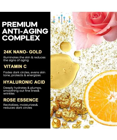 24k Gold Eye Mask - Collagen Under Eye Patches 24k Gold Eye Patches For Puffy Eyes And Dark Circles Effectively Improving Eye Bags Fine Lines And Wrinkles - 24k Gold Eye Masks Skincare(12Pair) - Buy Online on SooperMarket.com