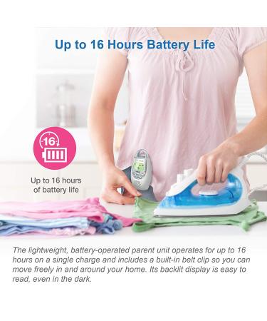 VTech DM221-2 Audio Baby Monitor with 1,000 ft Range, Sound-Alert, Intercom, Night Light, 2 Parent Units - White - Buy Online on SooperMarket.com