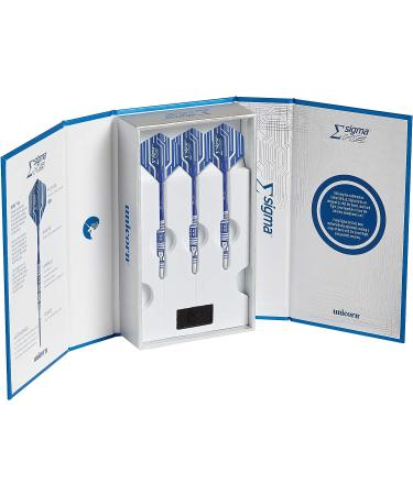Unicorn Sigma HS Steel Tip Dart Set - Standard Blue - Buy Online on SooperMarket.com