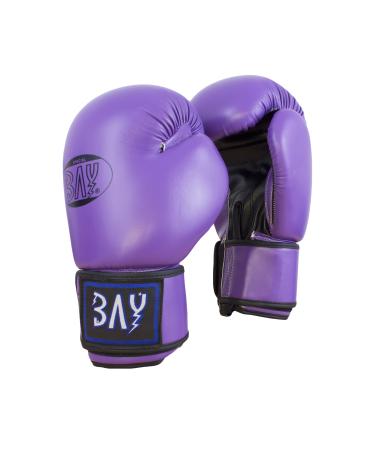 Bay future boxing gloves purple 8 10 12 Unzen leather PU PUPUR Violet black pure pure boxing gloves uz oz ladies children women lady kids purple lilac kickboxes Thai boxing boxing fitness mai mma fit boxing gloves training adult Velcro Velcro