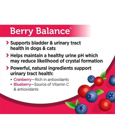Solid Gold Cranberry Supplement for Pets - Urinary Tract Health Support with Antioxidants - Berry Balance for Cats & Dogs - Buy Online on SooperMarket.com