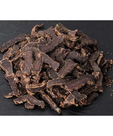 Sliced Biltong 1kg: Natural Spicy Beef Biltong by The Biltong Company | High Protein & Keto Diet Approved Snack - Lean Biltong Jerky Alternative (1kg Pack) - Buy Online on SooperMarket.com