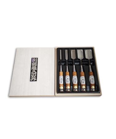 Yataro Authentic Japanese Chisel Set (5 Piece)
