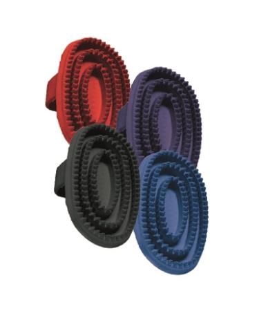 StableKit Rubber Curry Comb Regular Purple