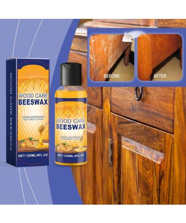 2024 New Natural Micro-Molecularized Beeswax Bees Wax Furniture Polish and Cleaner Wood Cleaner and Polish Furniture Beeswax Spray for Furniture Care Polishing (1pcs) - Buy Online on SooperMarket.com