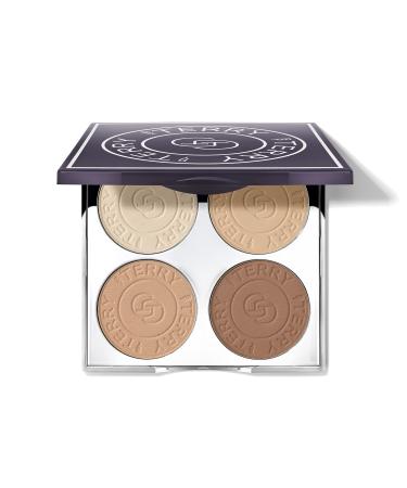 By Terry Hyaluronic Hydra-Powder Palette | 4-Shade Contour Palette | For Flawless Complexion | Vegan N2. MEDIUM TO WARM