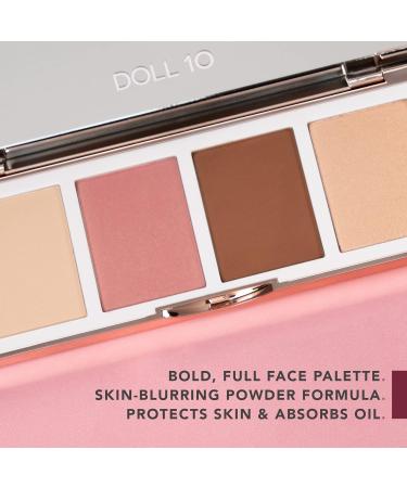Doll 10 Refocus AfterGlow Palette - Highlighter, Bronzer, Blush & Contour Pressed Powder Set - Buy Online on SooperMarket.com