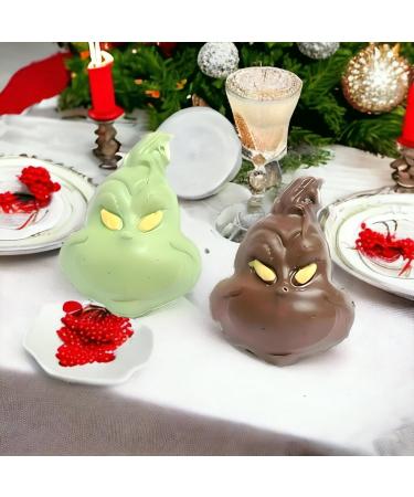 Grinch Hot Chocolate Bomb Mug Melt With Chocolate Chips and Marshmallow Gift NEW - Buy Online on SooperMarket.com