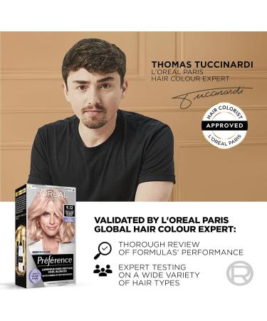 L'Oreal Paris Preference 9.12 Siberia Hair Dye - Long Lasting Permanent Colour - Buy Online on SooperMarket.com