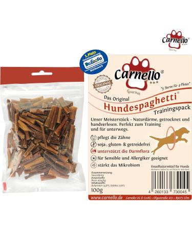 Carnello Grain-Free Dog Treats - Training Snacks for Dogs - 3-Pack (3 x 100g) - Delicacies for Optimal Training & Reward - Buy Online on SooperMarket.com