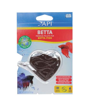 API Fishcare Aquarian Betta Fish Pellet Food 0.09-Ounce