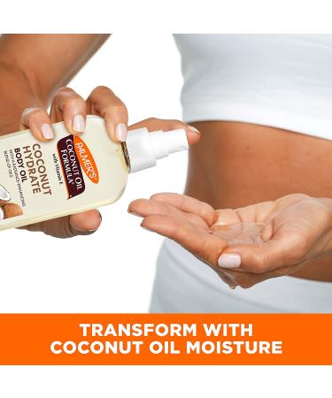 Palmer's Coconut Oil Formula Body Oil - 8.5 oz | Hydrating & Nourishing Skin Care - Buy Online on SooperMarket.com