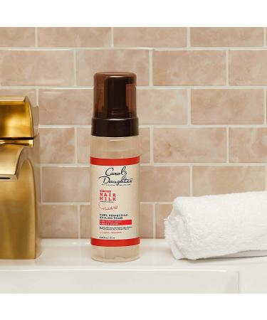 Carol's Daughter Hair Milk Styling Foam - Curly Hair Product with Honey, Rosemary, and Macadamia Oil - 5.85 Fl Oz - Buy Online on SooperMarket.com
