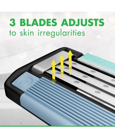 Gillette Mach3 Disposable Razors for Men - 6 Count | Sensitive Skin Design - Buy Online on SooperMarket.com