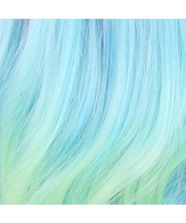 Long Wavy Wig Pink To Blue Cosplay Party Wigs Gradient for Women for Daily Party for Cosplay - Buy Online on SooperMarket.com