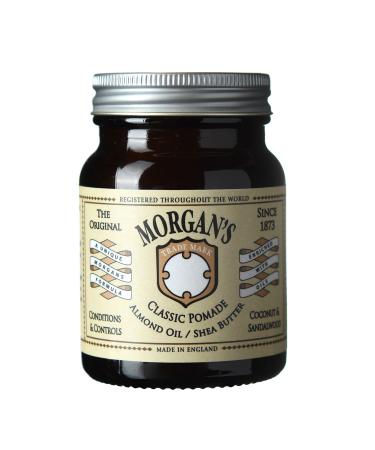 Morgans Pomade Classic Pomade Almond Oil/Shea Butter 100 ml Almond Butter 100 ml (1 pack)
