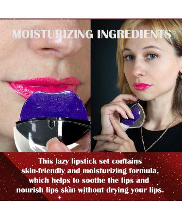 DAGEDA Lazy Lipstick: 3 Colors Magic Pearl, Long-Lasting Waterproof Formula for Lazy People - Color A - Buy Online on SooperMarket.com