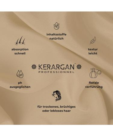 Kerargan Hair Rinse - Nourishing Castor & Argan Oil Free from Sulfates & Parabens - 500ml - Buy Online on SooperMarket.com
