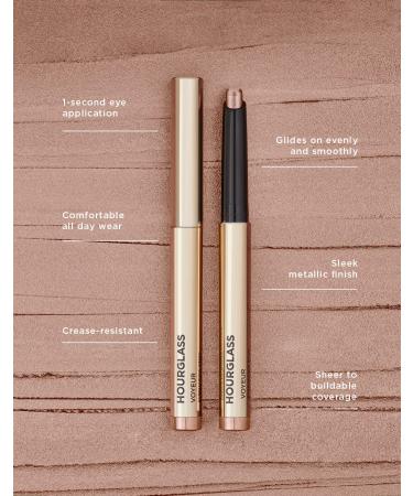 Hourglass Voyeur Eyeshadow Stick Aurora - Long-lasting Color for Effortless Glamour - Buy Online on SooperMarket.com