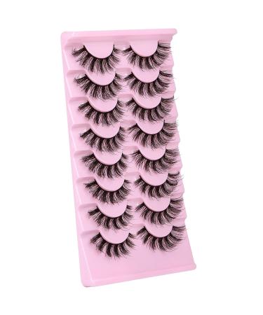 Geeneiya 09B Fairy Lashes Mink False Eyelashes D Curl Cat Eye - Natural and Fluffy Extensions Look - Buy Online on SooperMarket.com