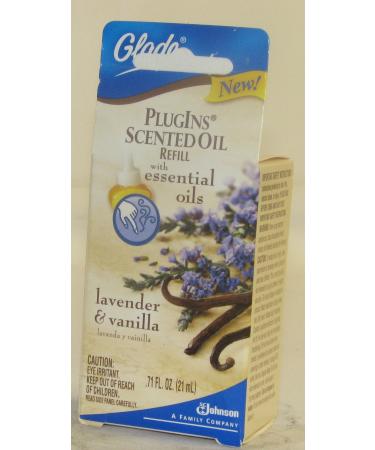 Glade 17627 Scented Oil Refill Lavender & Vanilla