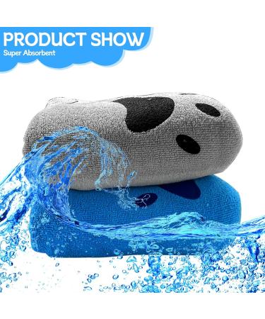 LLMSix Extra Absorbent Dog Towels - Large Microfiber Pet Towels for Small & Large Dogs/Cats (140x70cm) - Quick Drying & Soft - Buy Online on SooperMarket.com