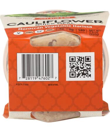 Kitchen & Love Moroccan Vegetable Harissa Cauliflower Quick Meal - Single Pack - Buy Online on SooperMarket.com