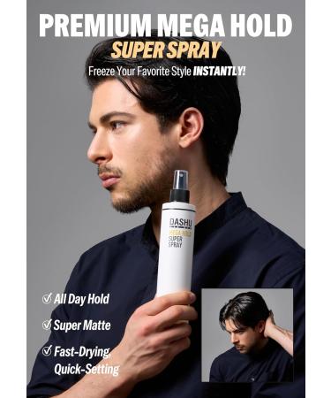 DASHU Hairspray Mega Hold Super Hair Spray Extra Detangler Long-Lasting Weather-Resistant Frizz Ease Korean Hair Care 8.45fl oz (Two Bundle) Light Citrus 8.45 Ounce (Pack of 2) - Buy Online on SooperMarket.com