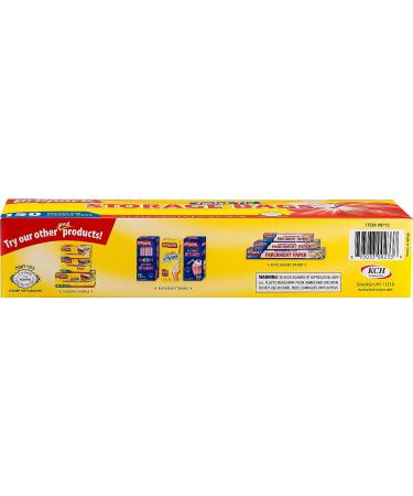 ProPack Disposable 1 Gallon Plastic Storage Bags - 150 Twist Tie Bags for Home, Office, Traveling, Snacks - 1 Pack - Buy Online on SooperMarket.com