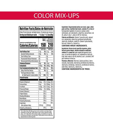 Kellogg's Froot Loops Color Mixups Cereal - 13oz Family Size Box, Fruit Flavored Kids Snacks - Buy Online on SooperMarket.com